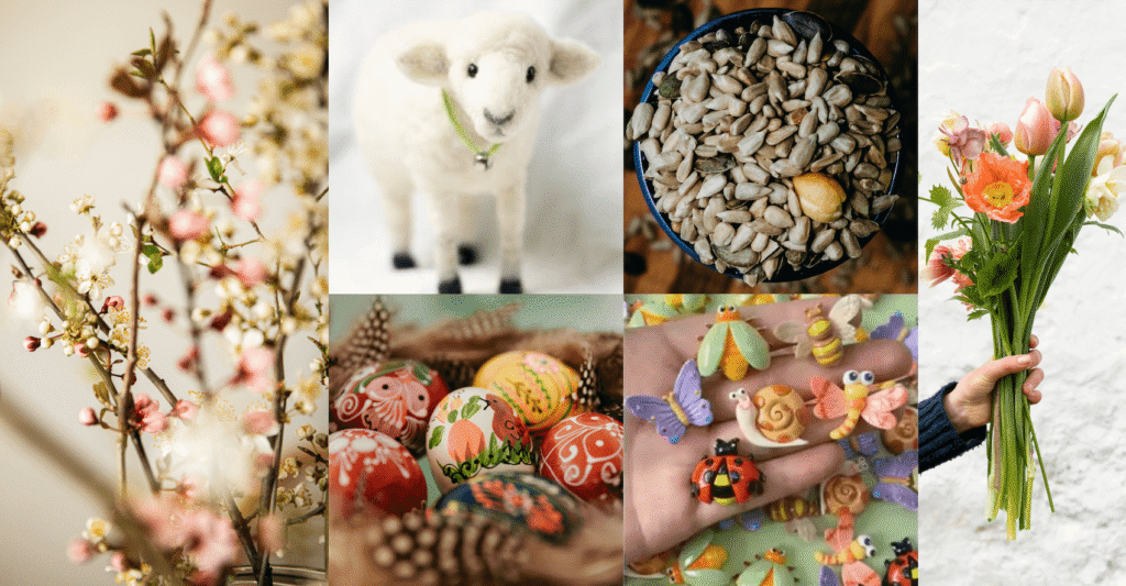 Inspiration pour autel de printemps