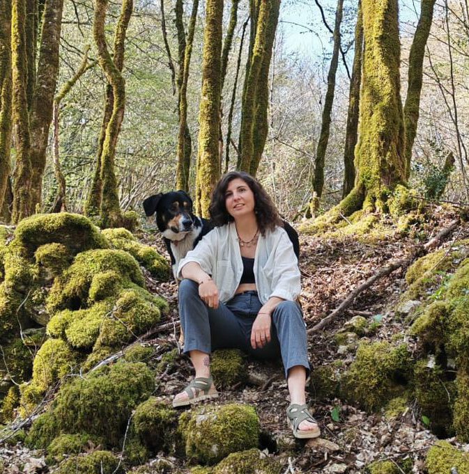 clara et Hendrix assis