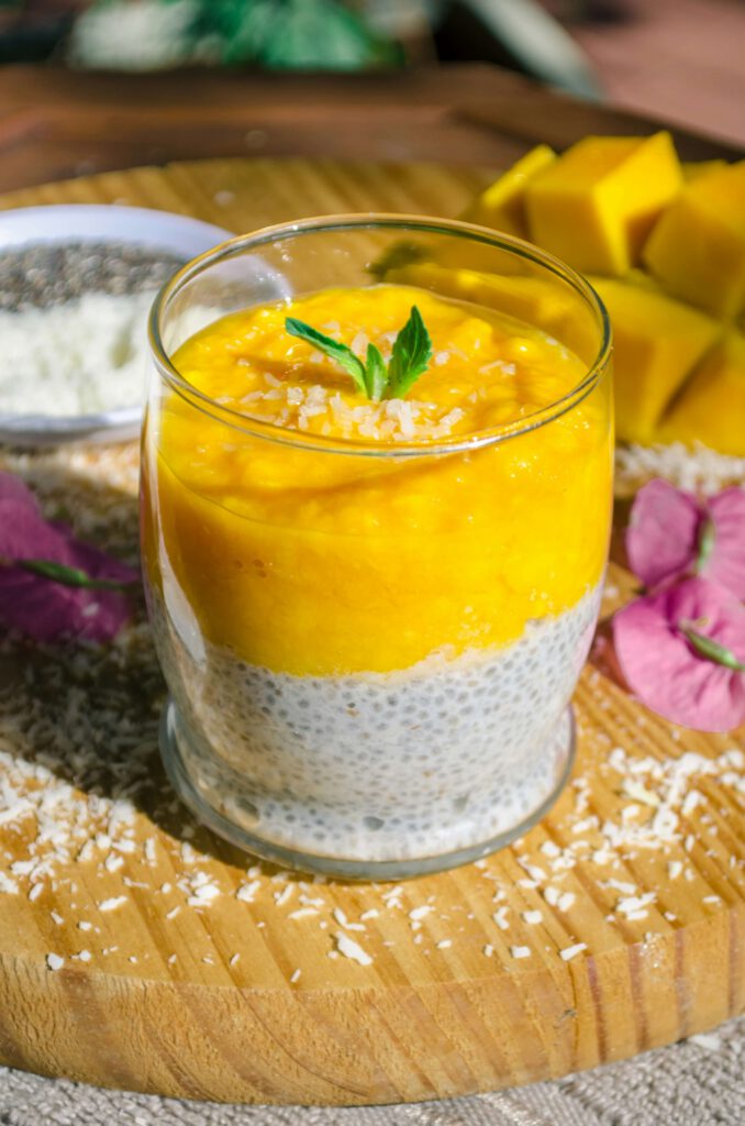 Chia coco mangue